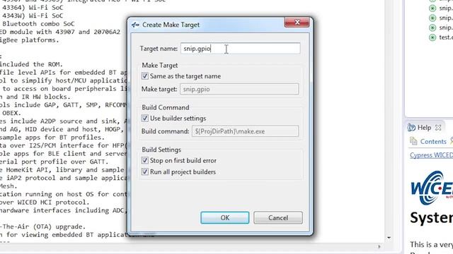 Cypress - WICED Wi-Fi 101: Lesson 1-2 Running SNIPs