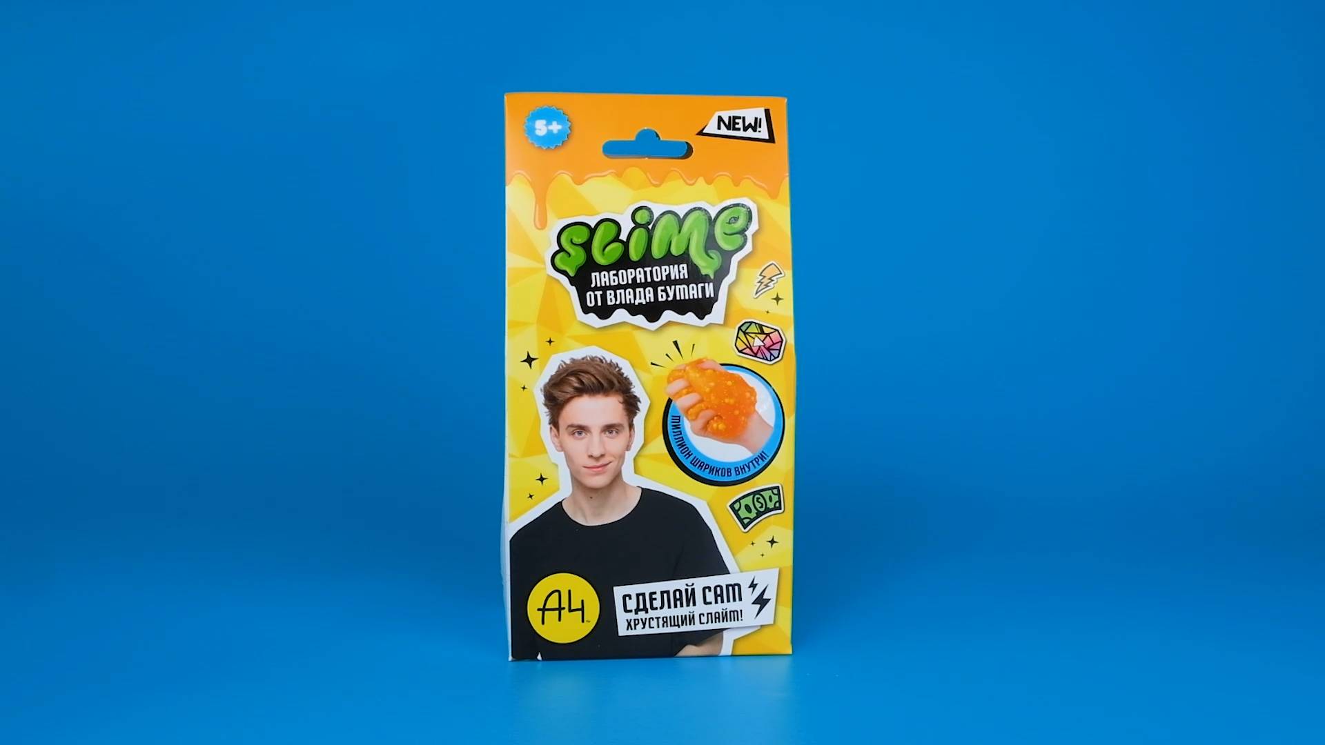 Slime лаборатория Влад А4 Crunch slime