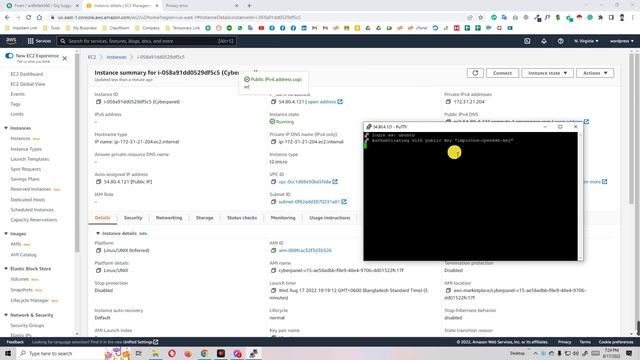 How to install Cyberpanel on AWS ec2 instance