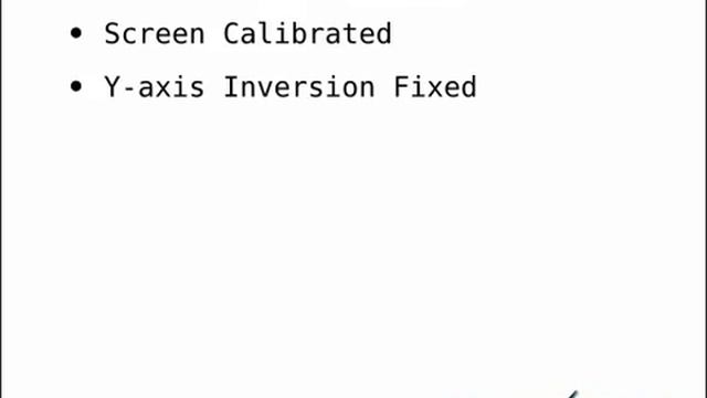 Tech Tip -- Touchscreen Calibration In Linux