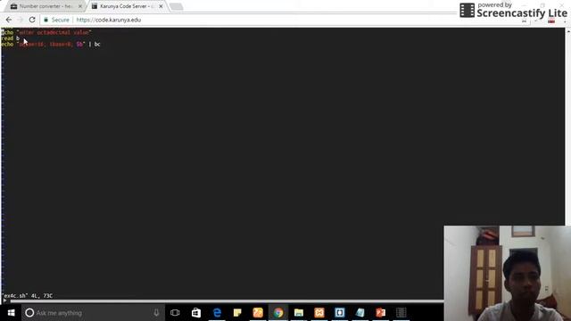 Ex 4 BASE CONVERSION USING SHELL SCRIPTING