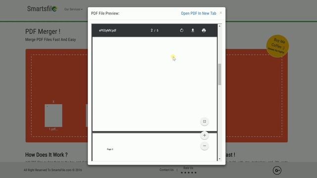 SmartsFile - PDF Merge