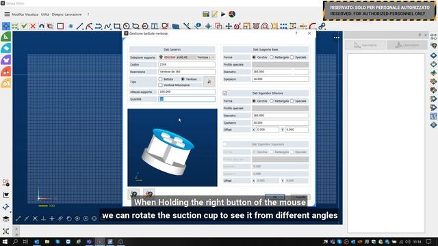 CAD-CAM Программа IC для Vertmax. Лекция 04. Создание и управление упорами и присосками