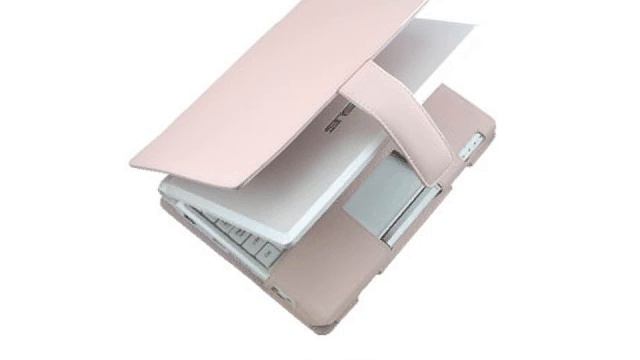 Carrymobile Leather Case for Asus Eee PC 900/900 XP- Pink