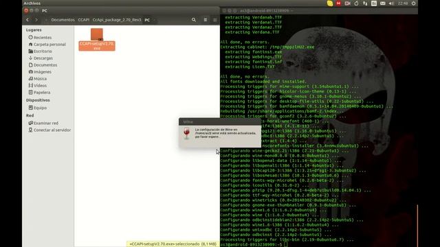 Como instalar CCAPI (ControlConsole API) en Linux