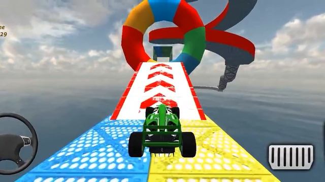 Formula Ramp Car  Stunts Gameplay – Impossible Car Stunts – Android ios Games #18