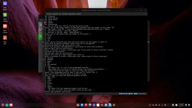 ARCHLINUX ABRIL 2021  CON INSTALLER INCLUIDO Y CONEXION WIFI