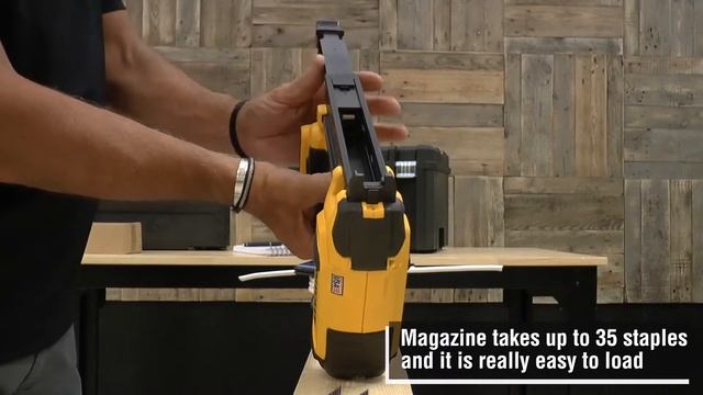 Kabelclipspistol DEWALT DCN701N SOLO - så här fungerar den