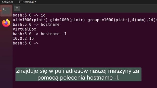 Mój pierwszy raz z Linuxem. Hostname, env, alias