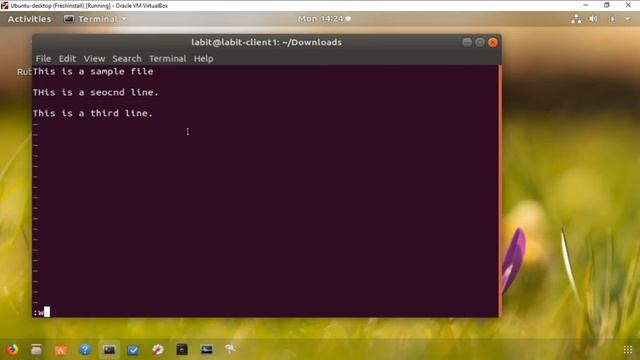 How to do save as in linux vi editor | vi tutorial | Linux tutorial for beginners