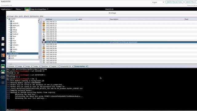 Attack/Defend Exercise .44 with OSSEC Monitoring On