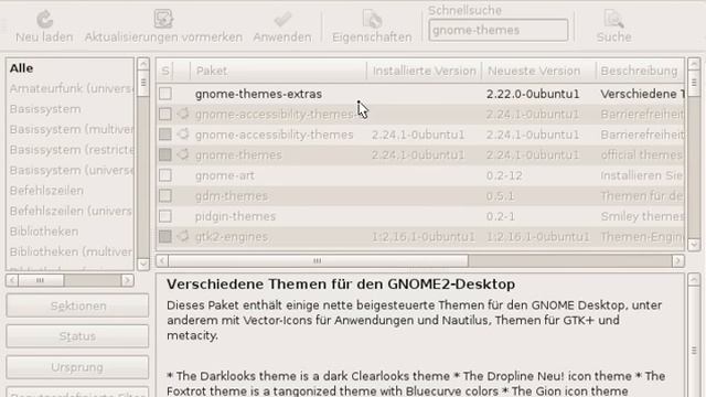 Ubuntu: Neue Themes installieren