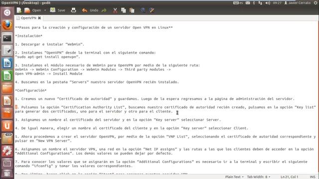 Instalar y configurar OpenVPN en Linux