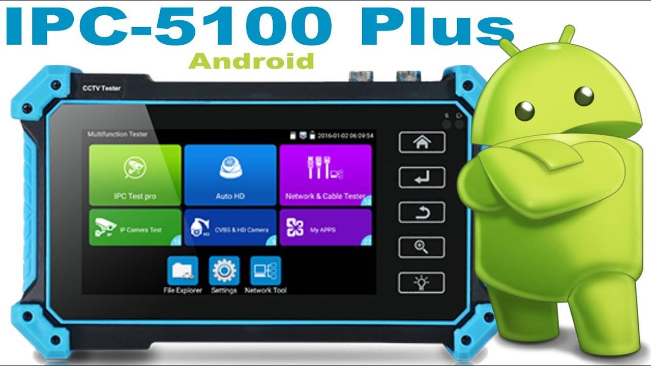 IPC-5100 Plus, тестер с AliExpress на Android