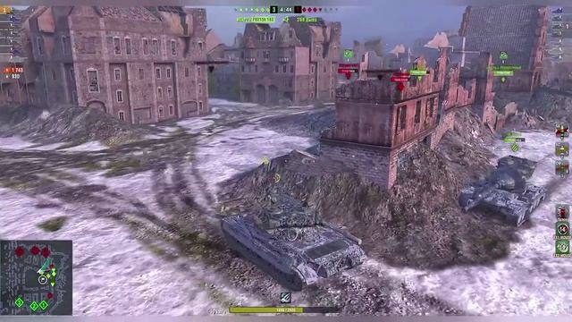 60ТП Левандовский.Воин.World of Tanks Blitz.