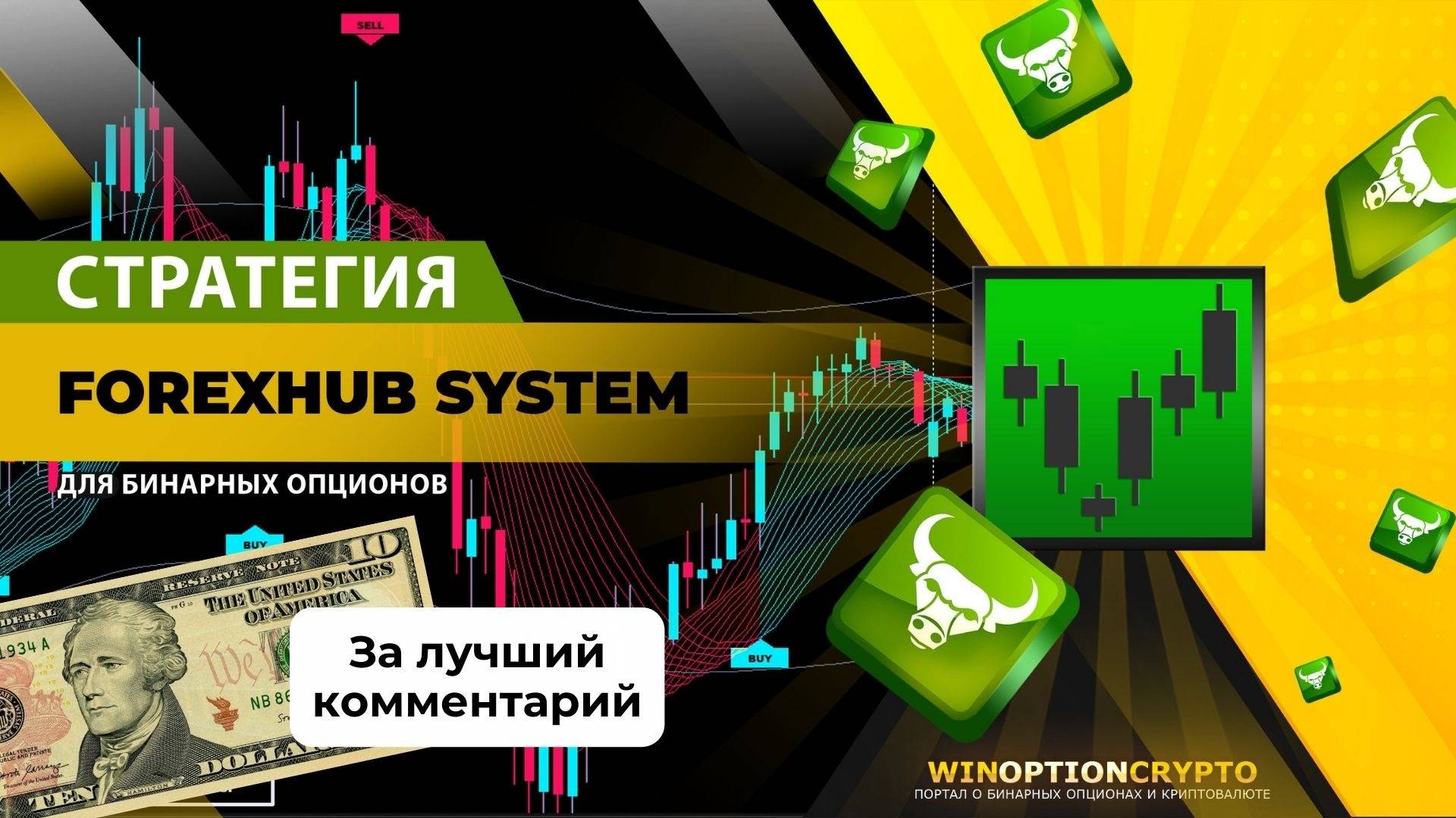 Стратегия для бинарных опционов FOREXHUB System