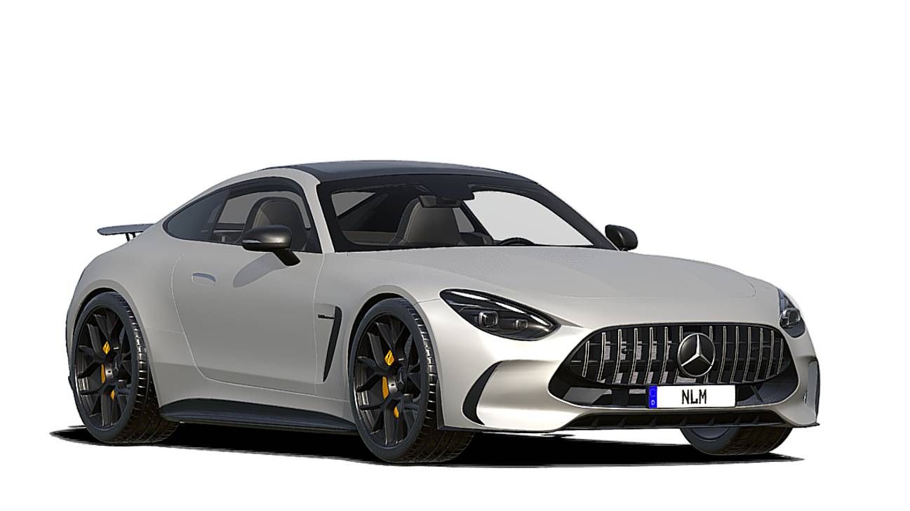 Mercedes-Benz AMG GT Coupe 2024 в 3D от NLM