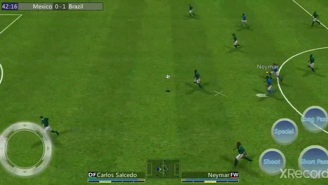 #soccergames #footballgames # androidgames Winner Soccer Evo Elite-Brazil Mexico 0-3! #football fif