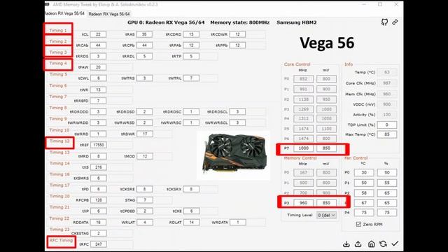 50 Mh/s Ethereum Mining Vega GPU