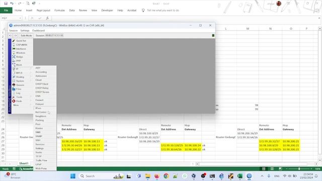 Konfigurasi Routing Statis pada MikroTik menggunakan WinBox di GNS3 #mikrotik #routing #winbox #gns