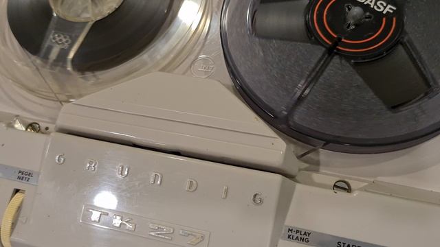 Старый ламповый концертный магнитофон GRUNDIG TK27. Привет из 60-х, 70-х... Exile – Too Proud To Cry