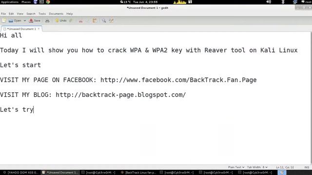 Cracking WPA & WPA2 key with Reaver on Kali Linux No Dictionary   Wordlist