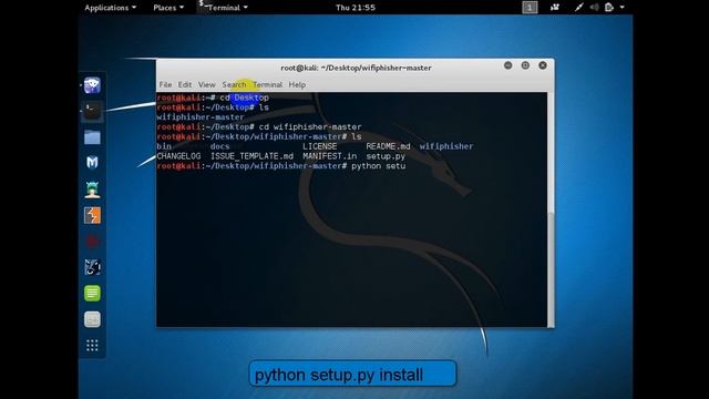 How to install wifiphisher on kali linux