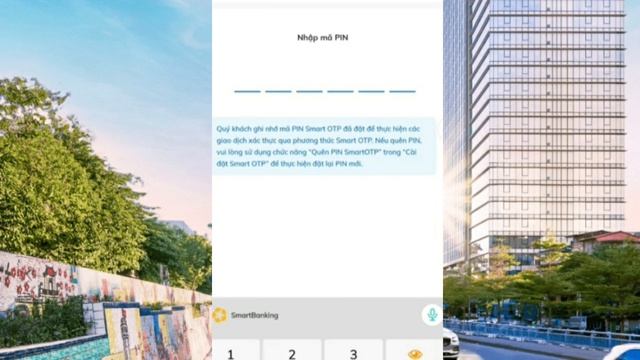 Cực Nhanh- Cách lấy lại mã pin Smart OTP Ngay Trên BIDV Smart Banking.NGÂN HÀNG SỐ