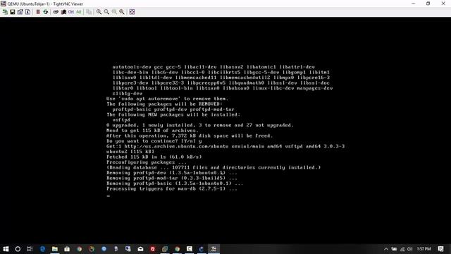 INSTALL & KONFIGURASI WEB SERVER DAN FTP SERVER UBUNTU - GNS3