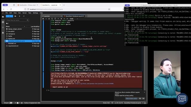 Set Up Your Django Ledger Development Environment With Jupyter Notebooks