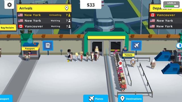 Idle Tap Airport - Gameplay Walkthrough Part 1 (IOS, Android)