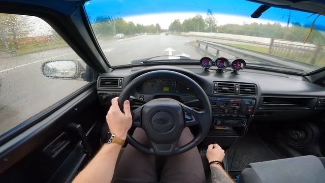 1997 LADA 2108 (4WD Turbo) - POV TEST DRIVE