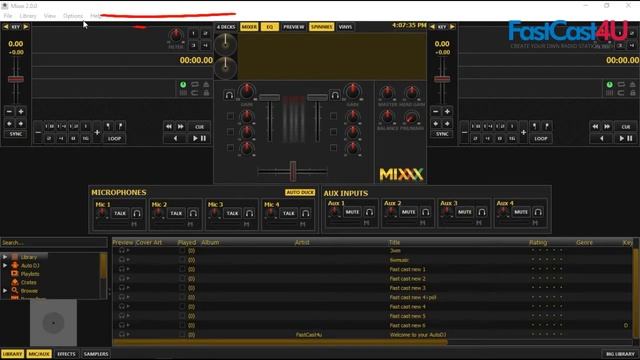 How to set up Call-In between Skype and Mixxx?