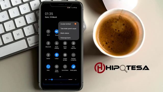 Tutorial Cara Record atau Perekam Layar di HP Samsung A12