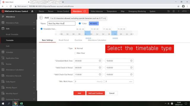How to Configure Cross-Day Timetable on HikCentral Access Control