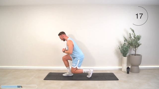 30 MIN FAT BURN HIIT Workout - ALL STANDING    Burn 650 Calories (Full body, At Home, No Equipment)