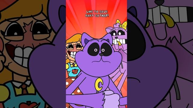 СПАСЕНИЕ МАЛЫША CATNAP! (Cartoon Animation)