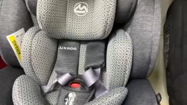 Автокресло Luxmom 277 Isofix 0-36 кг 0-12 лет темно-серый к. 74045