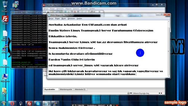 Linux Teamspeak3 Server Kurulumu CSKanali.com