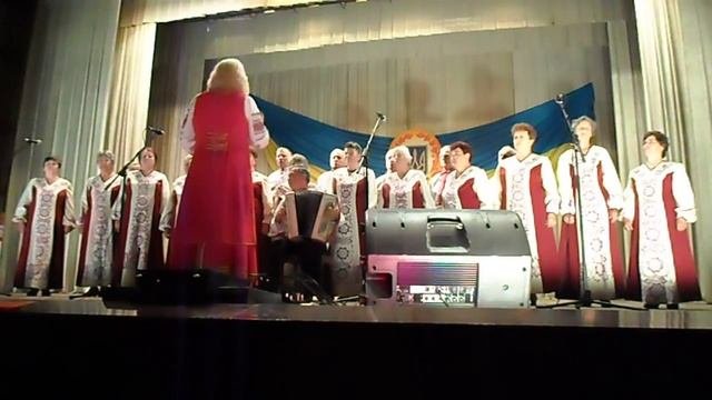Городище Черкаська обл концерт до дня Конституції 24.06.2015 хор ветеранів
