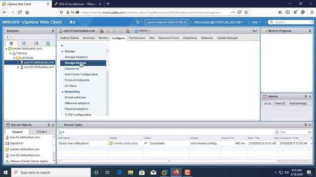 Add an RDM Disk to a Virtual Machine