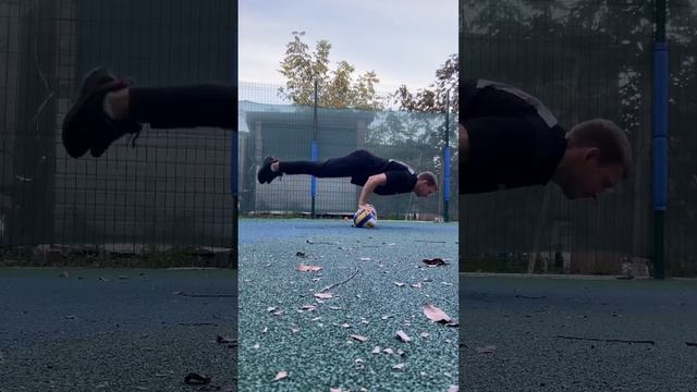 Full planche on balls