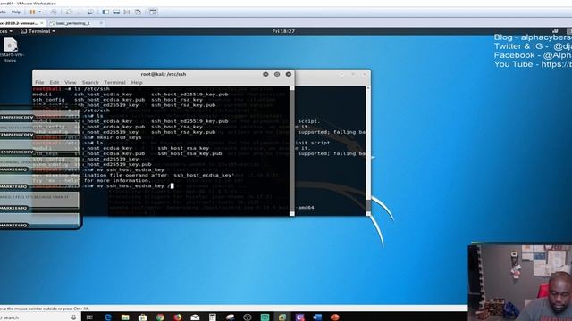 Highlight: How to change your SSH Keys in Kali Linux