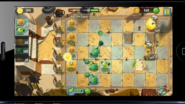 Обзор игр и приложений для iPhone - Plants vs. Zombie 2