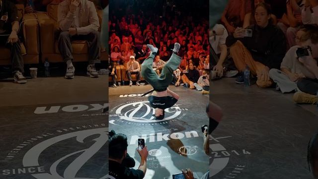 Hiro 10 blowing everyone mind at DPC! 🔥🔥🔥 #bboy #breakdance #breaking #olympics #raygun