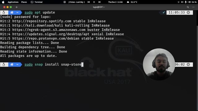 Como instalar la snap store en kali linux