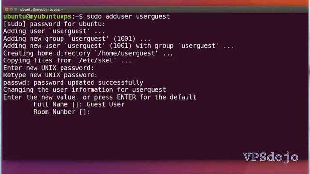 How to Add New User in Ubuntu VPS