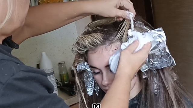 🌈КАК ВЫГЛЯДЯТ ВОЛОСЫ ПОСЛЕ СМЫВКИ ИЗ ЧЁРНОГО ЦВЕТА СПУСТЯ ТРИ МЕСЯЦА 👀ТЕХНИКА ОКРАШИВАНИЯ ШАТУШ