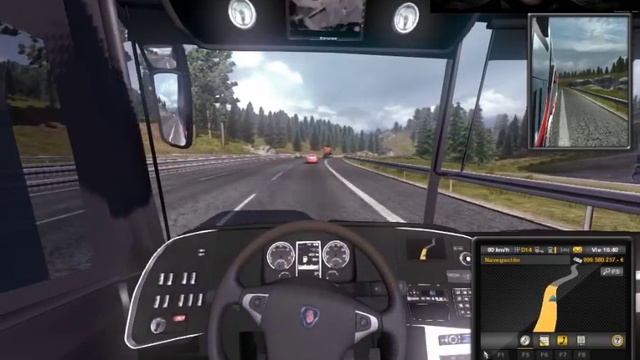 ETS2 gameplay Mod bus  G7