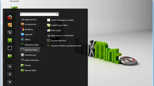 Linux Mint Debian 201303 Cinnamon Presentation